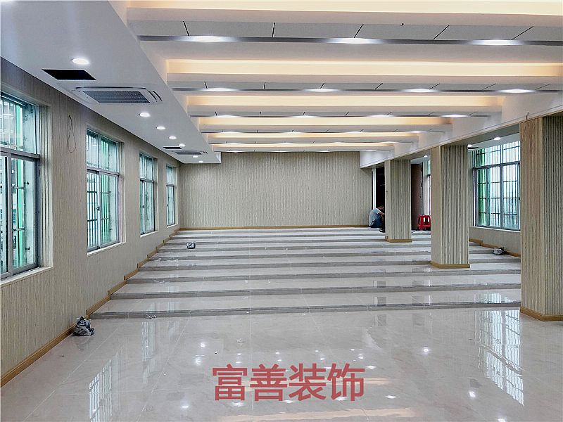 攀丹小(xiǎo)學(xué)多(duō)功能(néng)厅装修实景图集